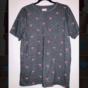 Dark Grey Flamingo T-Shirt